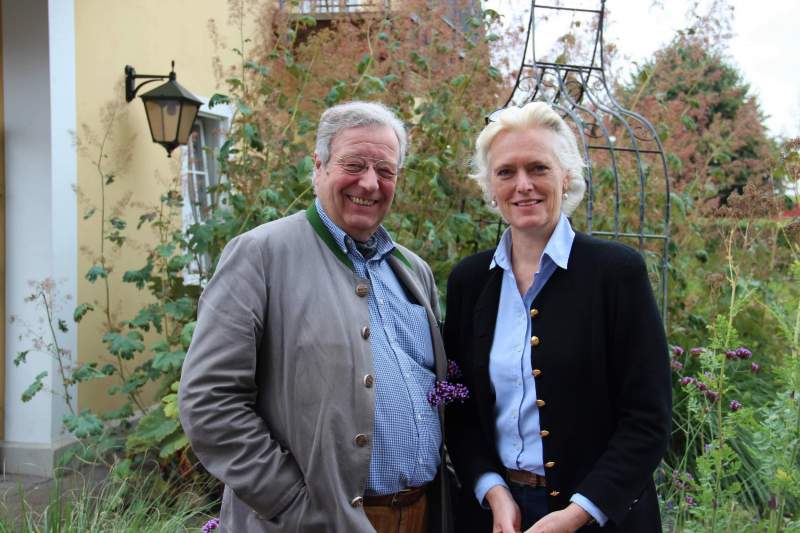 Katharine & Friedrich-Michael von Schiller, Geschäftsführer des LandPark Lauenbrück und Auftraggeber der Studie 