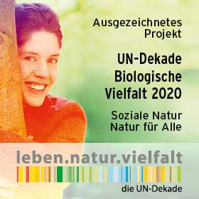 Ausgezeichnetes Projekte der UN-Dekade Biologische Vielfalt 2020