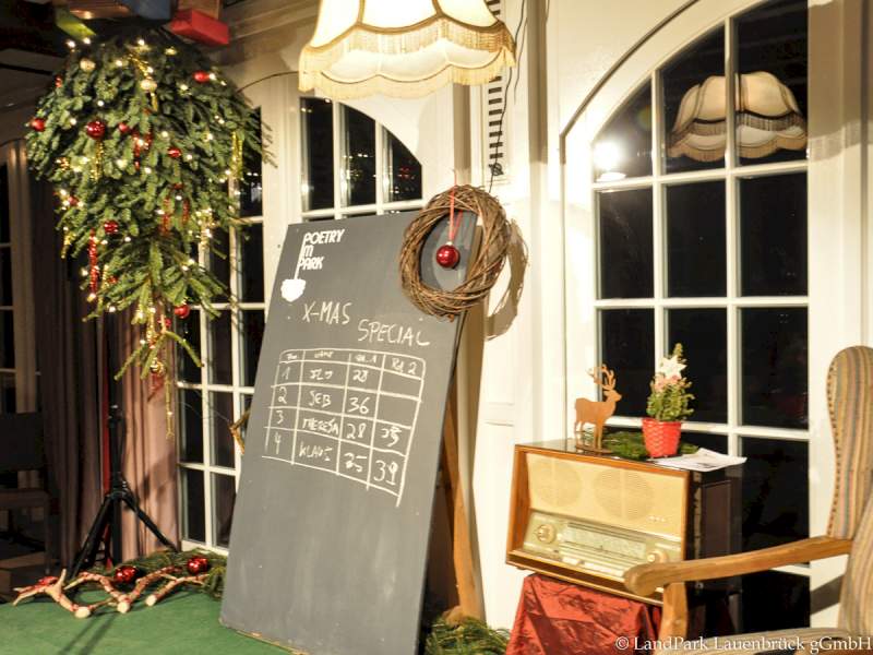Poetry im Park - Weihnachtsedition 2017